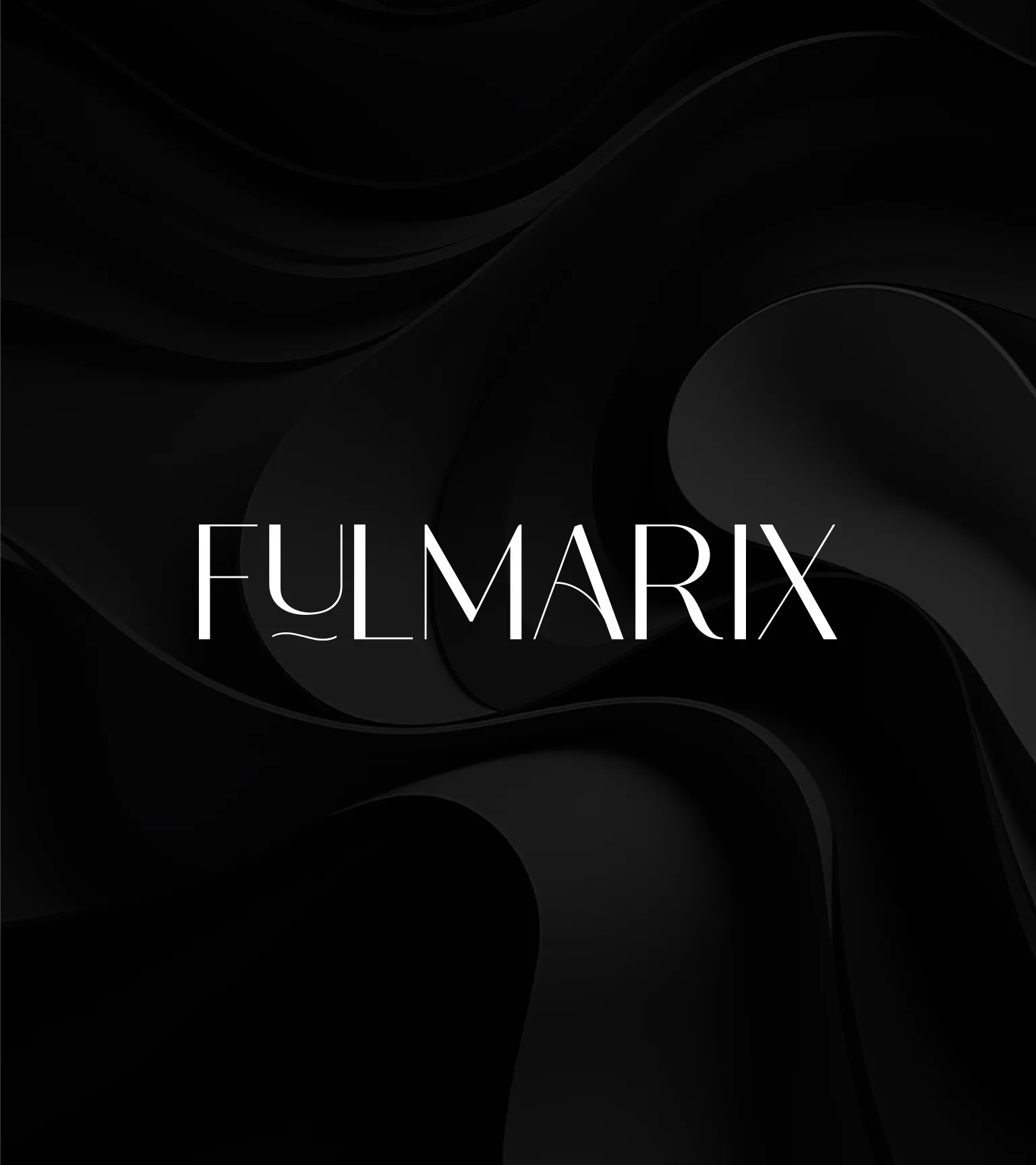 Fulmarix Schriftzug auf dunklem Grund